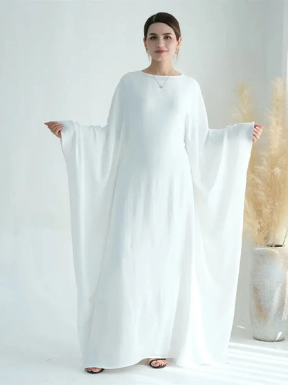 Ramadan Eid Baumwolle Leinen Khimar Abaya Set Dubai Muslim Sets Hijab Kleid Kaftan Abayas Kaftan Marocain Femme Vestidos Para Mujer
