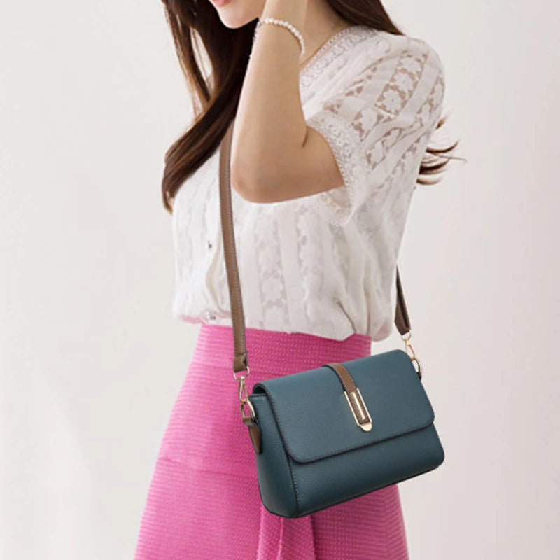 Fashion Crossbody Bag ,PU Leather Messenger Bag ,Versatile Sling Shoulder Women's Bag, Small Handbags.
