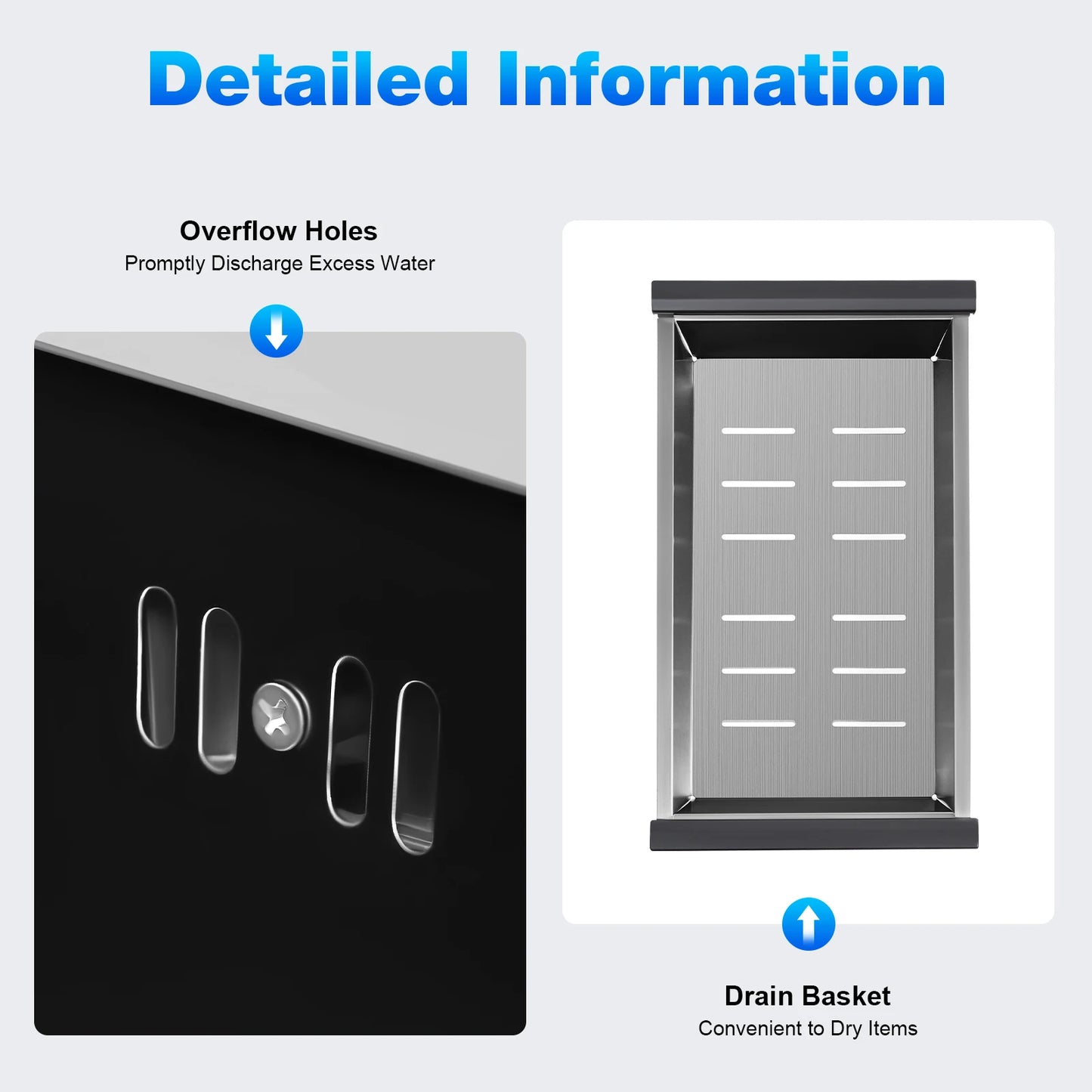 Drop-In-Küchenspüle mit Doppelschüssel, 78 x 43 x 22 cm, Nano-beschichtetes Edelstahl-Küchenspülbecken mit Seifenspender/Abflussset/Überlauf