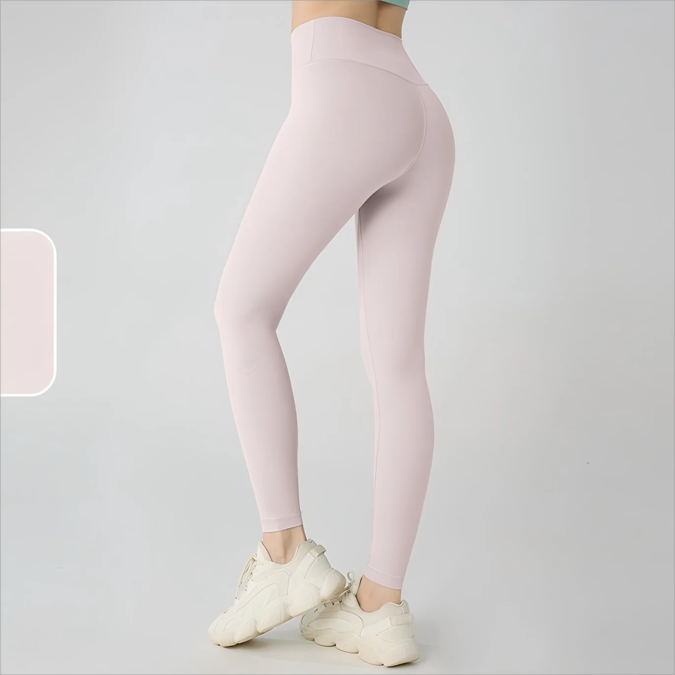 Women's High Waist Butt Lift Yoga Pants - No Camel Toe, Buttery Soft Naked Feeling, Peach Hip, Seamless Gym Running Leggings