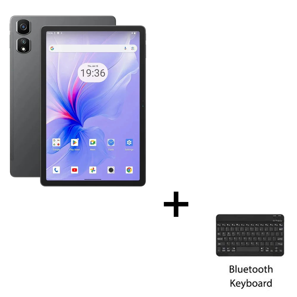 Blackview Android 14 Tab 16 Pro 11 Inch Touch Tablet 2K Screen 24GB +256GB 4G LTE+5G WiFi Gaming Tablets with Protective Shell