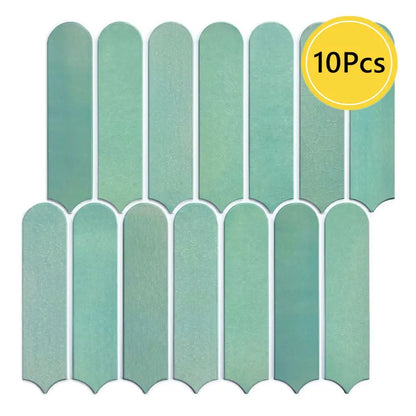 1/10pcs Decorative 3D Peel and Stick Wall Panel 3D Tile Sticker Self-Adhesive Kitchen Tile Backsplash Bathroom Wall Sticker