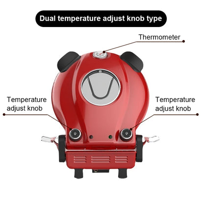 Elektrische Scone Maschine Pfannkuchen Backform 12 Zoll handgemachte italienische Pizza ofen Crêpe Bratpfanne Brot Abtauen Grill Herd Röster
