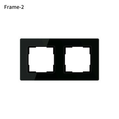 AVATTO Tuya WiFi Smart Licht Schalter Motorisierte Jalousien Shutter Vorhang Schalter Touch Glas Schalter Funktioniert Mit Alexa Google Hause