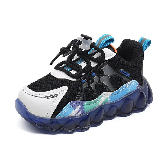 Kids Running Shoes Mesh Breathable Casual Sneakers for Children Lightweight Sport Shoes Boys Girl Non-Slip Outdoor.