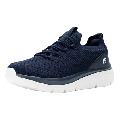 FitVille Herrenschuhe zum Hineinschlüpfen, leichte, breite Breite für Plattfüße, Plantarfasziitis, Fersenschmerzlinderung