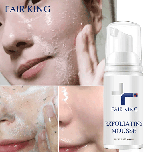 Facial Exfoliating Mousse Peeling Gel Face Scrub Deep Remove Cleaning All Skin Types Smooth Moisturizing Skin Exfoliator Cream.