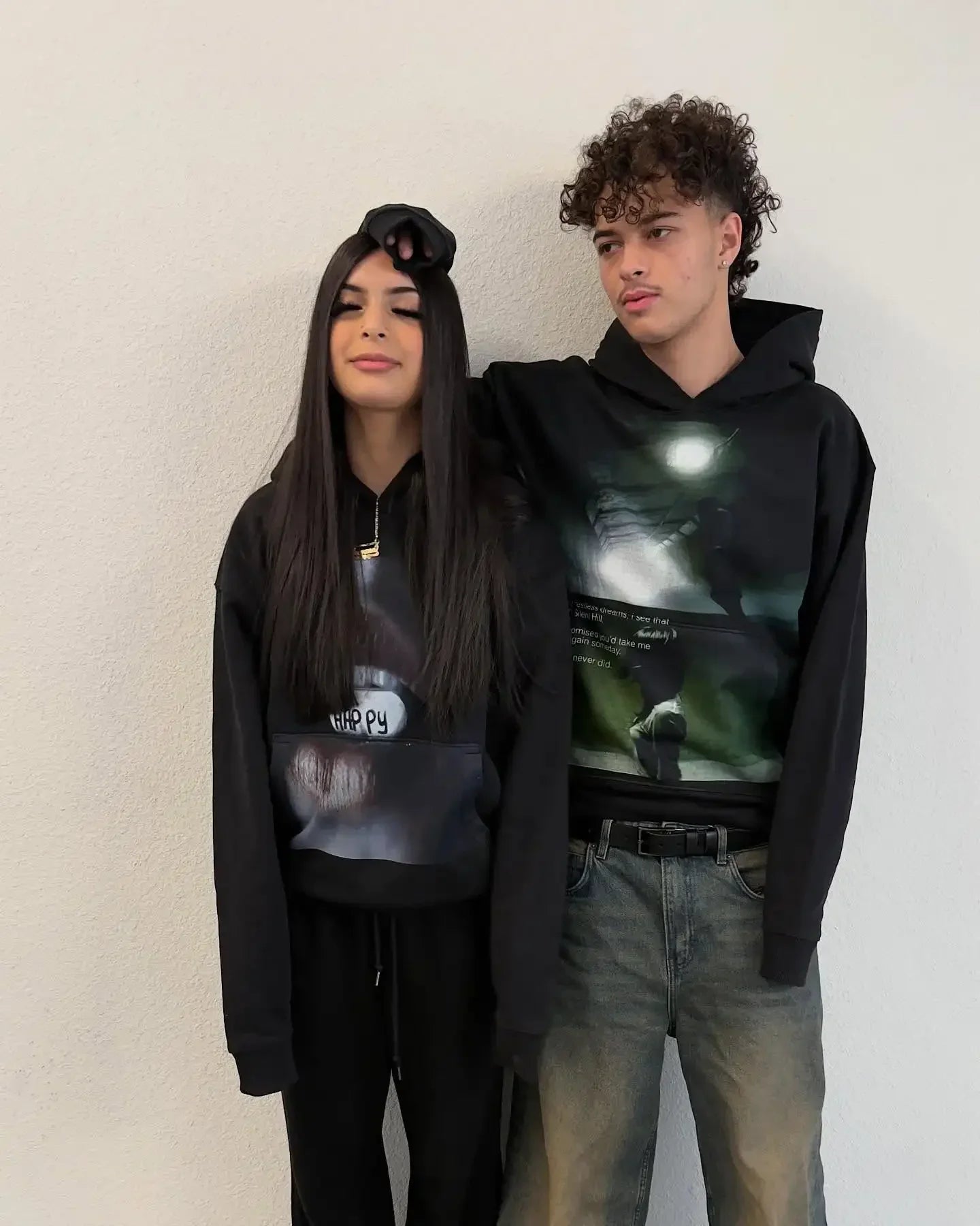 Y2k Hip-Hop Fashion Letter Printing Hoodie Women Casual Streetwear Sweatshirt Top Gothic Oversized Hoodie Men's Clothing.