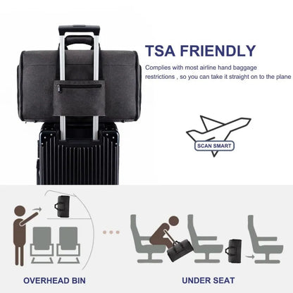 2025 Neue wasserdichte Business-Reisetasche für Herren, multifunktionale Aufbewahrungstasche für Anzüge und Kleidung mit großer Kapazität, tragbare Schultergepäcktasche.