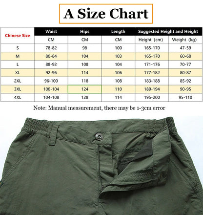 Military Tactical Pants Cargo Men Waterproof Trousers Casual Pants Wear-resistant Multi-pocket Outdoor Hiking Work Trousers Male.