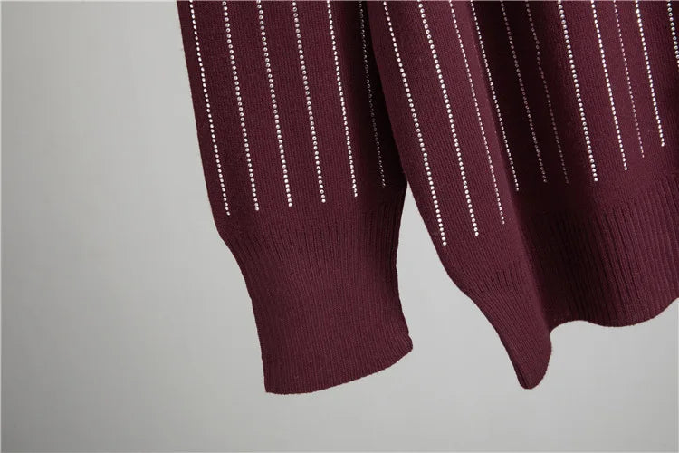 Women Knit 2 Piece Set Cardigan Set Sweater Muslim Short Sleeve Long DressEnsemble Knitwear Suit Modest Autumn Winter Outfits.