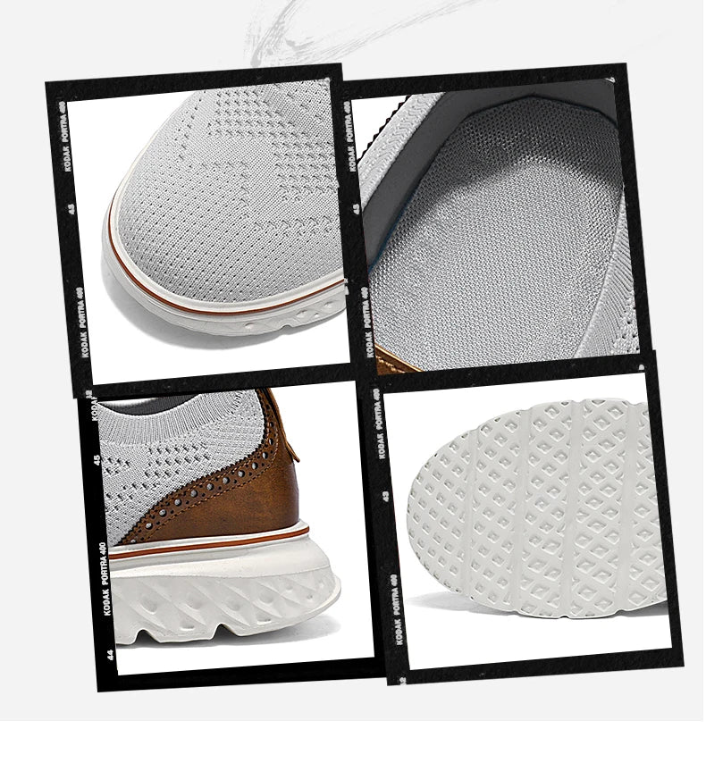 Men Sneakers Men Mesh Casual Shoes Fashion Lightweight Breathable Soft Soled Shoes Summer Outdoor Sports Fitness Large Size 48.