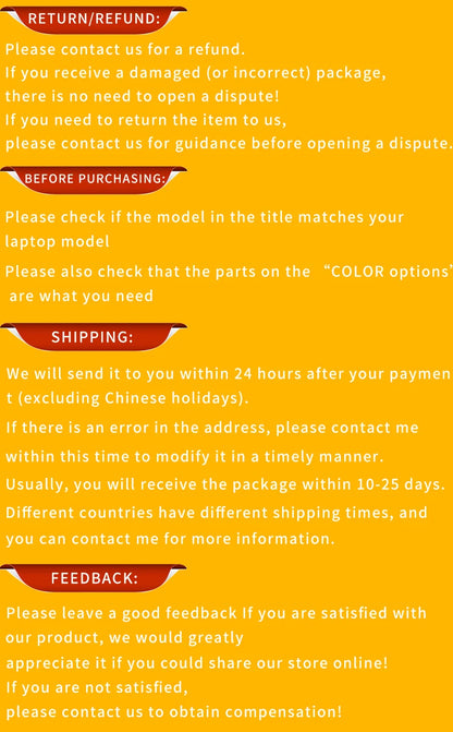 Laptop Housing Case For GE75 GP75 GL75 RAIDER/Leopard 8SG 9SE MS-17E3 17E7 17E9 New Back Cover Bezel Hinges PC Parts Replace.