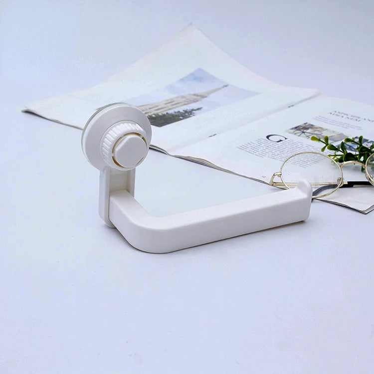 1PC Perforierte Kostenloser Papier Handtuch Rack Im Badezimmer Wand Montiert Papier Reel In Küche Saugnapf Papier Reel In wc