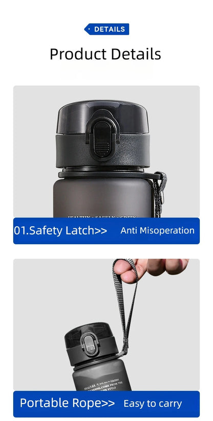 Brand BPA Free Leak Proof Sports Water Bottle High Quality Tour Hiking Portable My Favorite Drink Bottles 400ml 560ml.