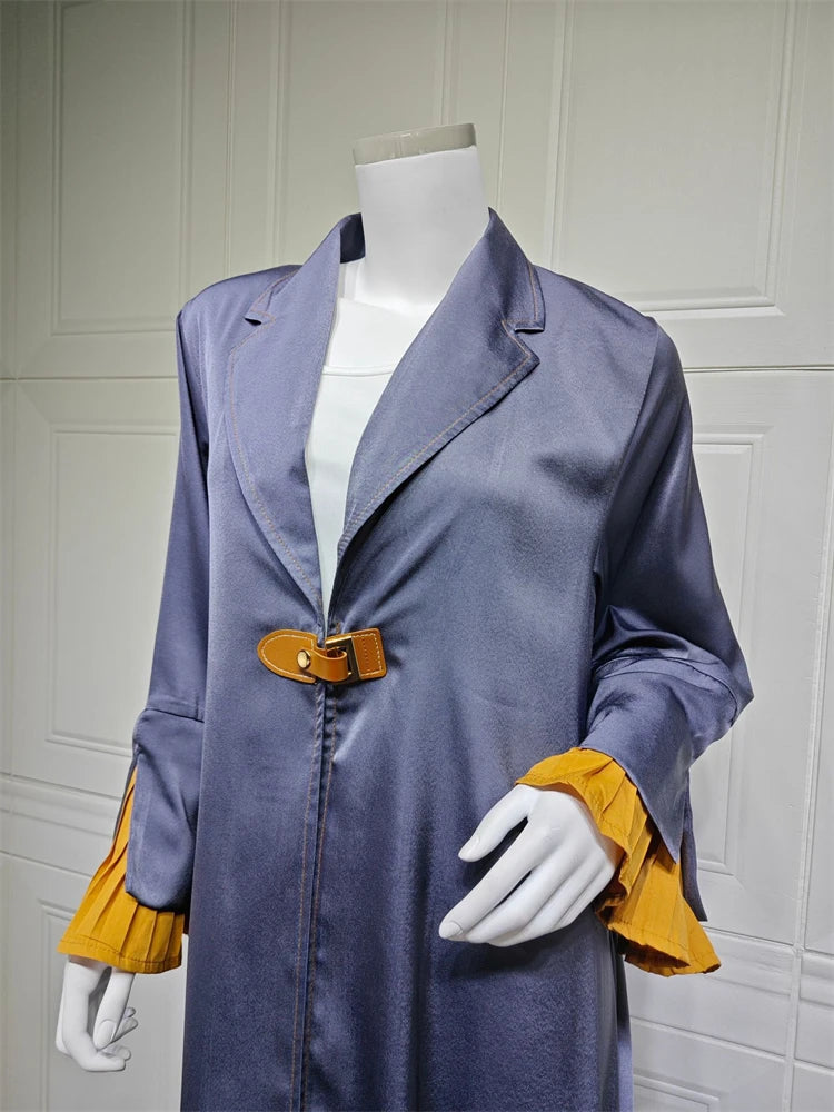 Ramadan Abayas For Women Eid Open Kimono Abaya Damen Dubai Muslim Kaftan Dress Islam Clothing Kebaya Caftan Marocain Robe Femme.