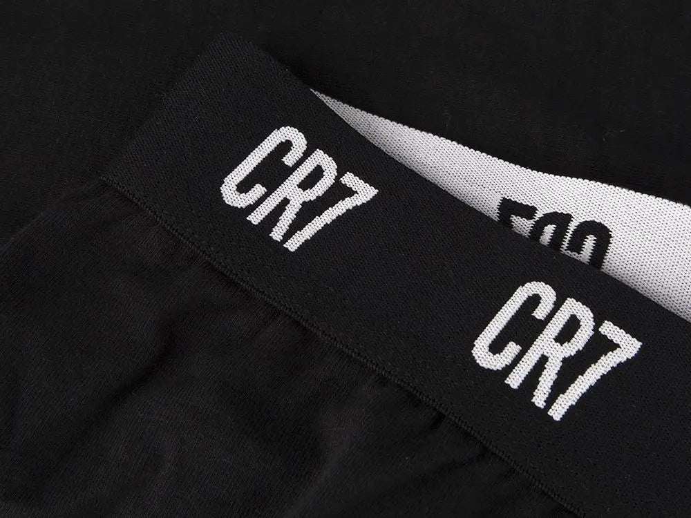 CRIIS SEVEN 7 Boxershorts für Herren, Cristiano Ronaldo, Basic-Unterwäsche aus Baumwolle, Herren-Badehose, Turnhose, bequeme Unterhose