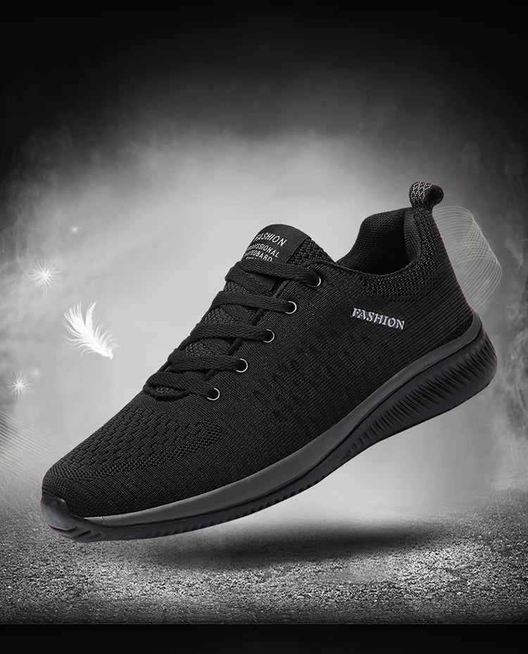 Men Running Shoes Breathable Light Comfortable Men's Casual Shoes Tenis Outdoor Slip On Walking Sneakers.