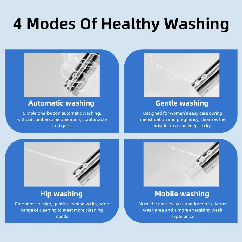 Intelligenter, länglicher Toilettensitzbezug – beheizt, wassersparend, automatische Reinigungsdüse, langsam schließend, trocken, LED-Licht für modernes Badezimmer