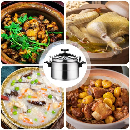 Pressure Cookers For Kitchen Non Stick Large Capacity Soup Pot Kitchen Cooking Pot Fast Heating For Soup Stew Or Canned Food.