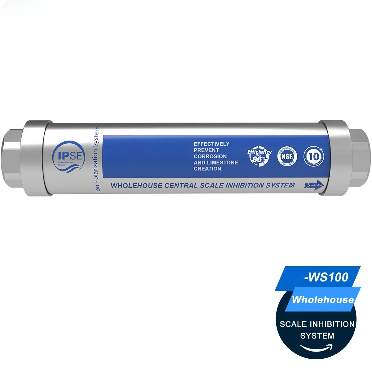 Salt Free Water Descaler Whole House, Scale Water Softener System, Prevent Scale Built Up On Water Heaters,  Toilet & Boilers.