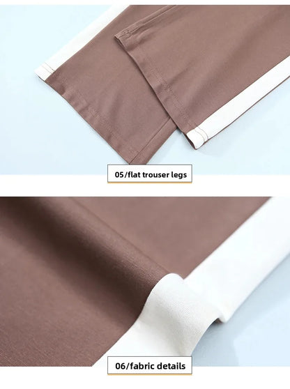 Casual Breathable Short Sleeve Sportswear Set for Middle-Aged Mothers Fashionable Summer Clothing Grandmother Style