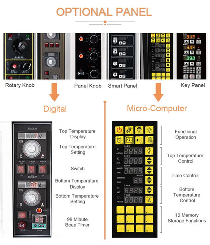 Commercial Baking Equipment 3 Deck 6 Tray Gas Electric Bakery Bread Deck Oven For Cake Pizza.