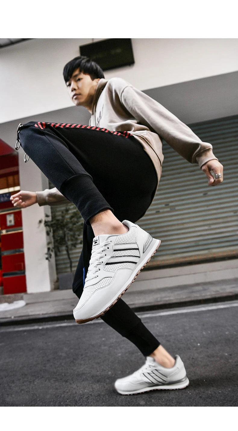 Turnschuhe Männer Casual Schuhe Licht Wildleder 2024 Neue Klassische Männer laufschuhe Outdoor Atmungsaktive Mesh Jogging Sport Schuhe.