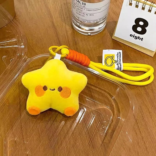 Stern-Schlüsselanhänger für Taschen, Partygeschenke, Geschenke, Cartoon-Stern-Schlüsselanhänger, Zubehör, Weihnachtsdekoration, 2025, Neujahrsgeschenke.