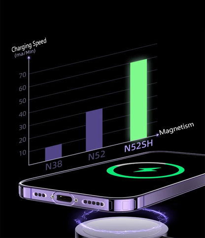 Magnet Fullback Protection Clear Case For Iphone 17 Pro Max 17 Air Apple Magsafe Cover Official Original Wireless Magnetic.