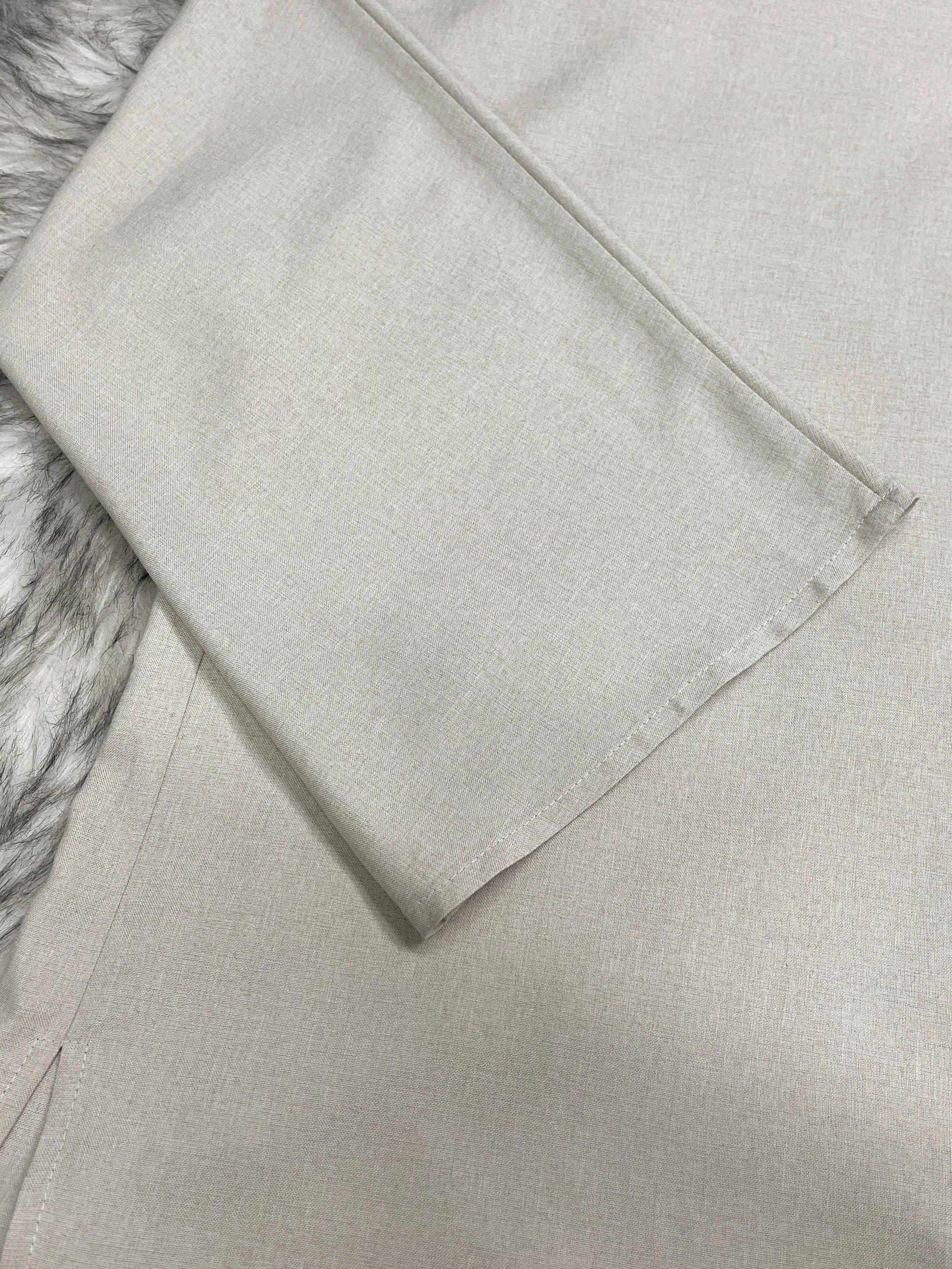 Ramadan kebaya Solid Color Simple Loose tunic with slit waist sleeve abaya Muslim Dresses.