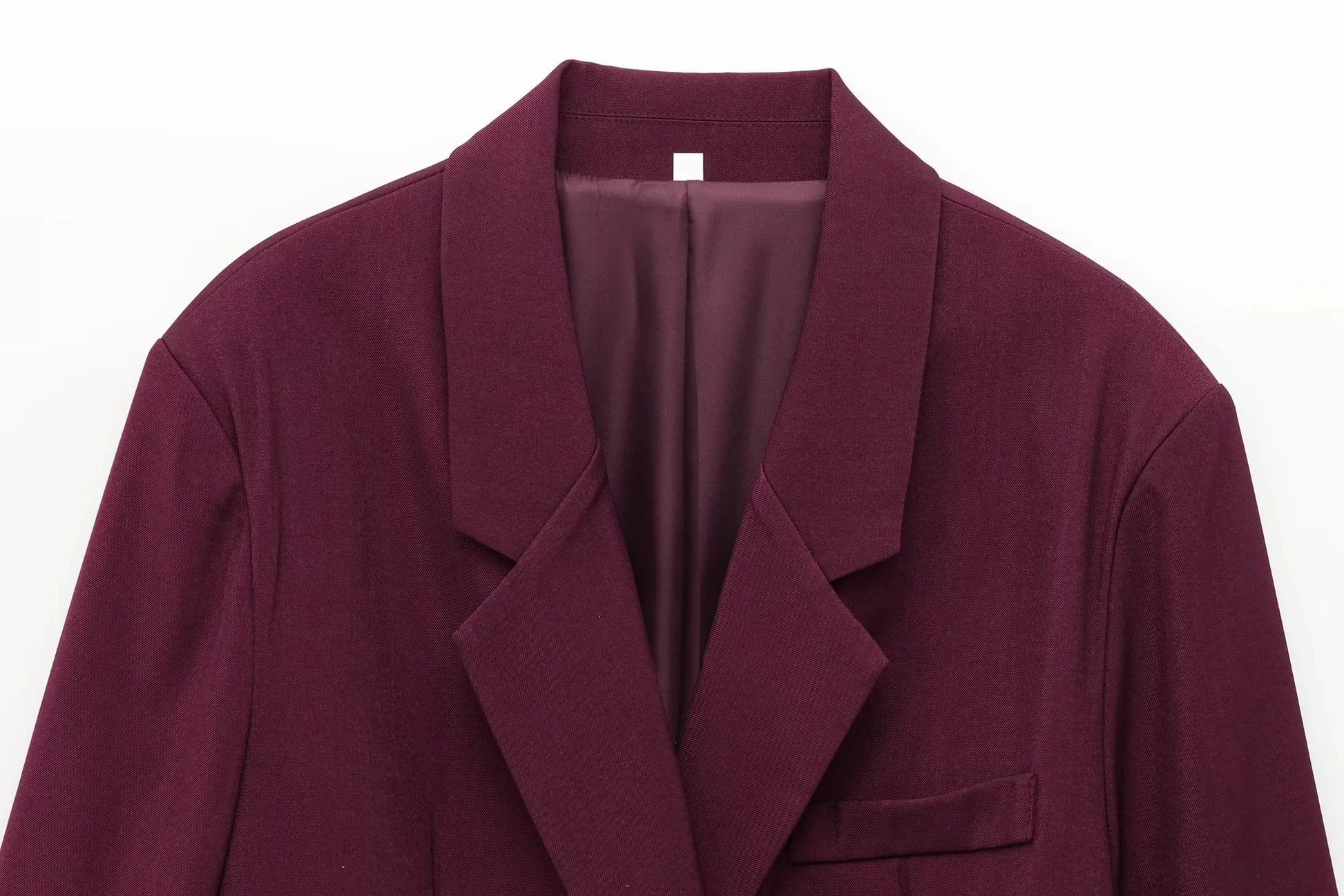 KONDALA Vintage Chic Office Lady Red Solid Women Suit Notched Single Button Pockets Blazer Straight Loose Pants Fashion 2025 Set.