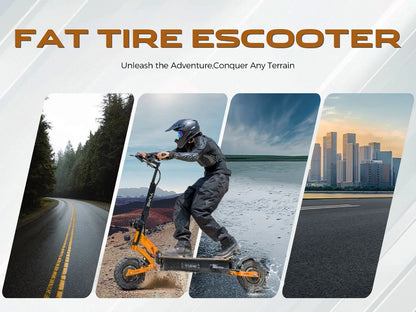 YUME X11+ adult electric scooter 6000W dual motor 60V 30Ah battery 11-inch tires top speed 95km/h range 100km..