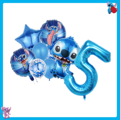 Disney Lilo und Stitch Geburtstag Party Dekoration Geschirr Tasse Teller Tischdecke Luftballons Thema Party liefert Banner Hintergrund.