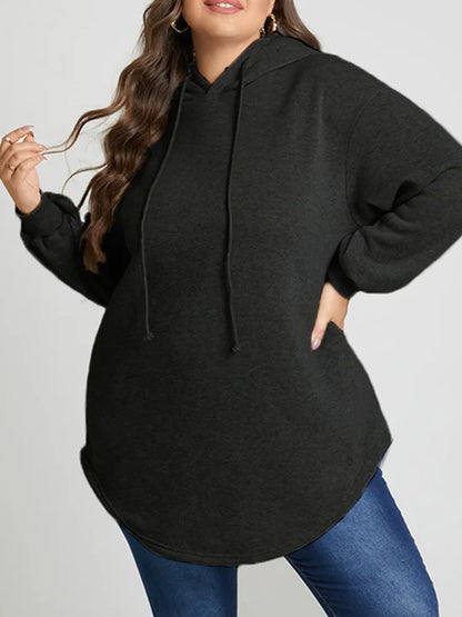 ZANZEA Plus Größe Sweatshirt 2025, Mode Herbst Winter Solide Frauen Warme Kapuze Tops Lose Beiläufige Pullover Langarm Hoodies