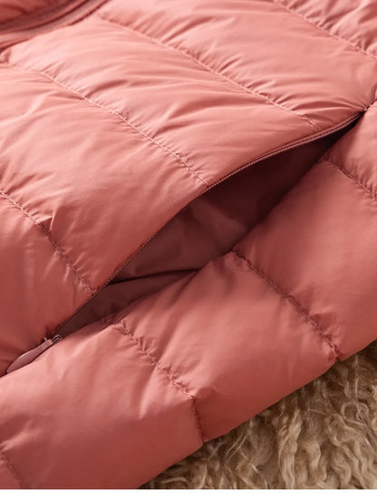 12 Farben 90% weiße Enten Daunen Frauen ärmellose Jacken 2023 Neuankömmlinge weibliche ultraleichte packbare Weste Frauen Mäntel