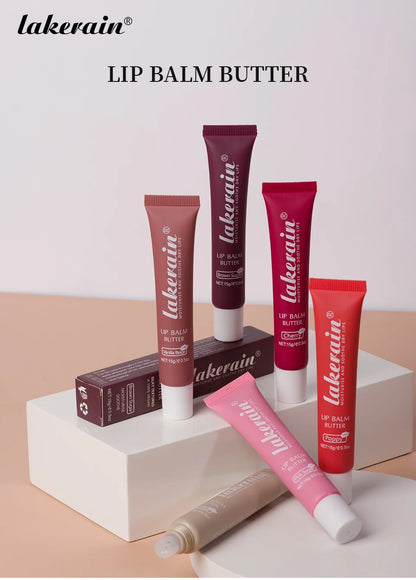 3pcs/Kit Butter Moisturizing Lip Gloss Oil Jelly Lipgloss Liquid Lipstick Lip Tint Brown Sugar Crystal Lip Balm.