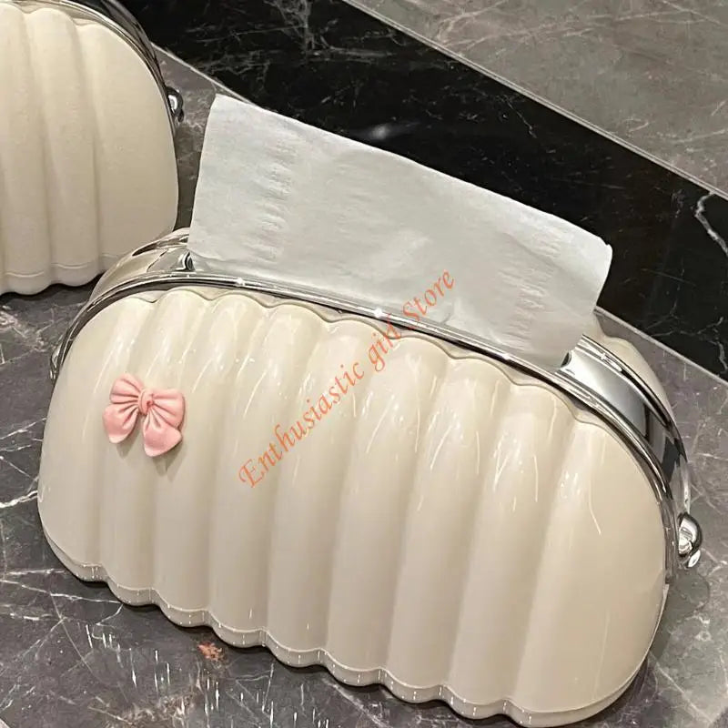 Lovely Rabbit Tissue Container Paper Dispenser Case Enhances Your Home's Aesthetic RXJB.