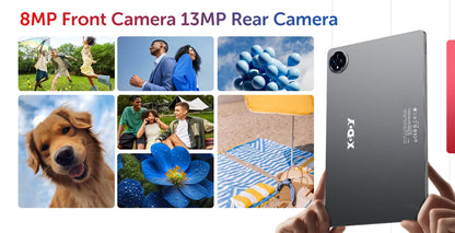XGODY Q17 Android 15 Tablet 11 inch A573 Octa-Core CPU 2K HD Touch Screen 16GB RAM 256GB ROM Android 15 8000mAh 13MP+8MP Camera.