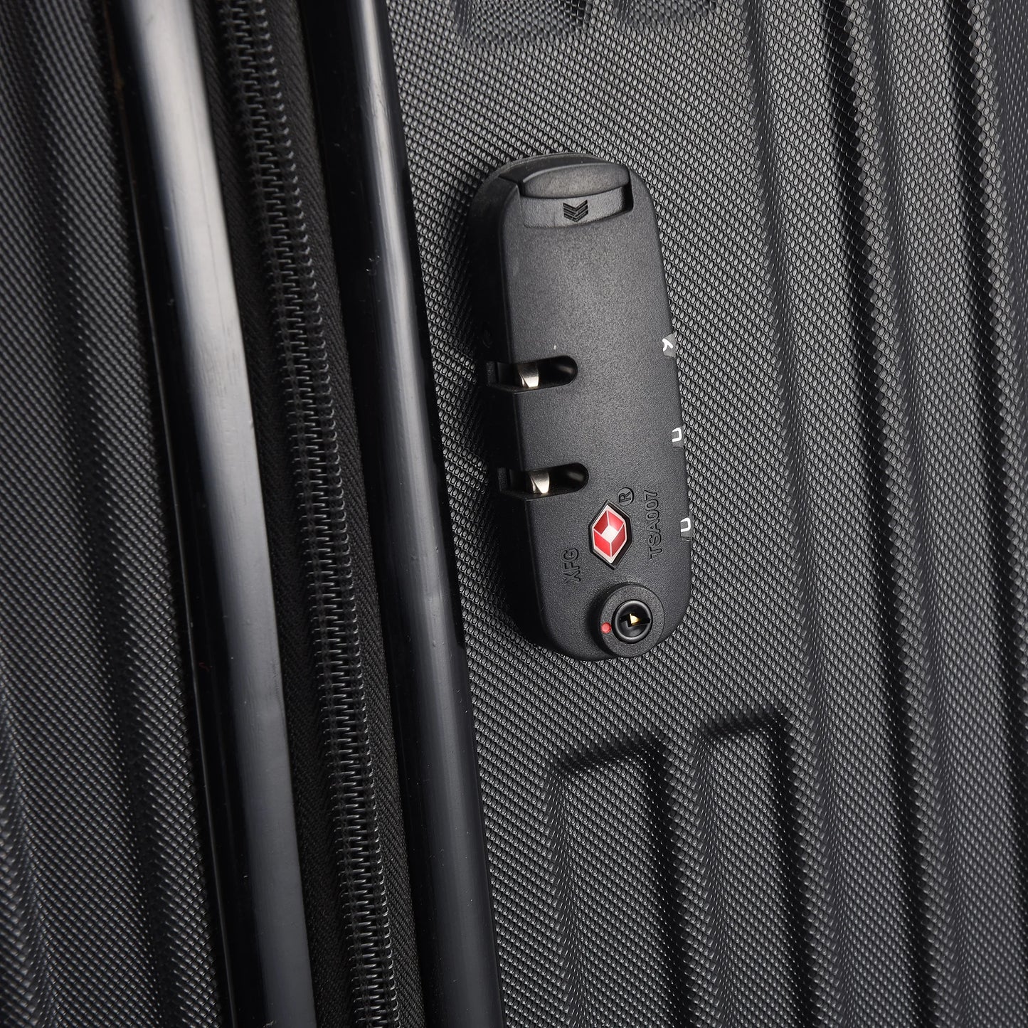 3 Stück Koffer und Trolleys 28/24/20 Zoll – Handgepäckkoffer mit Passwortsperre – Reisekoffer mit Rollen – Hartschalenkoffer klein.