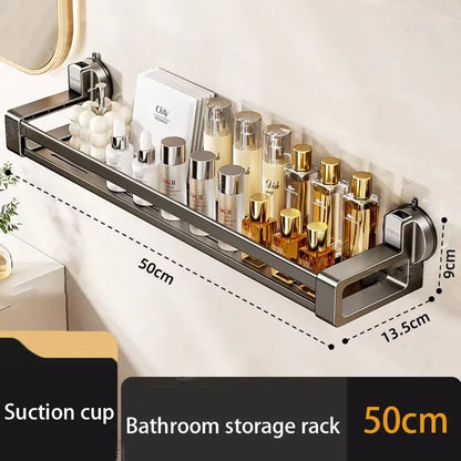 Saugnapf Schnalle Haushalt Badezimmer Dusche Gel Lagerung Rack Wc Waschraum Ohne Stanzen Wand-montiert Lagerung Korb