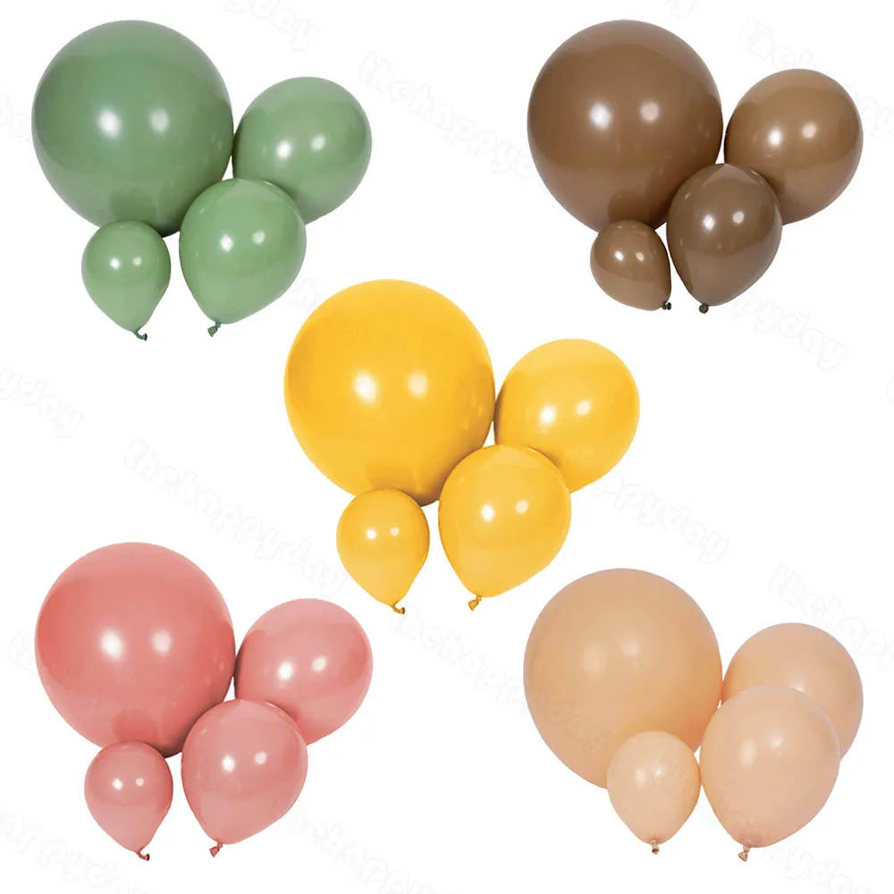 1Set Boho Dusty Pink Ballon Bogen Girlande Kit Neutral Rosa Weiß Sand Elfenbein Ballons für Mädchen Baby Dusche Geburtstag Hochzeit Deco