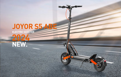 JOYOR S5（ABE）Adult Electric Scooter 500W Motor 48V13AH Battery Foldable E-Scooter 10 Inch Air Tire City Escooter.