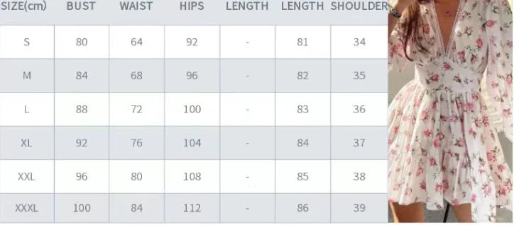 Frühling Herbst frauen Neue Kleid Temperament Süße Druck V-ausschnitt Laterne Hülse Spitze Hohe Taille Kurzes Kleid.