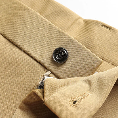 29-42 Men's Summer Pants Thin Straight Stretch Casual Pants with No Trace No Ironing Fabric Silky and Cool Feeling