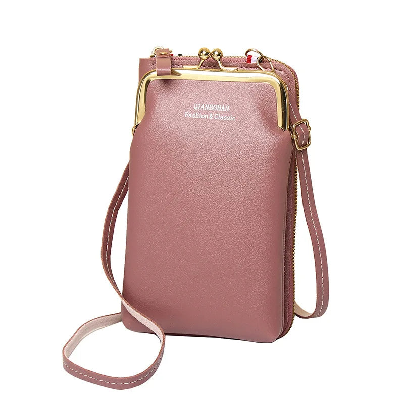 Fashion Ladies Small Crossbody Messenger Bags Women Shoulder Bag Wallet Mini PU Leather Card Holder Female Purse