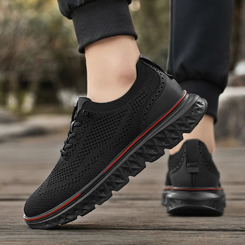 Men Sneakers Men Mesh Casual Shoes Fashion Lightweight Breathable Soft Soled Shoes Summer Outdoor Sports Fitness Large Size 48.