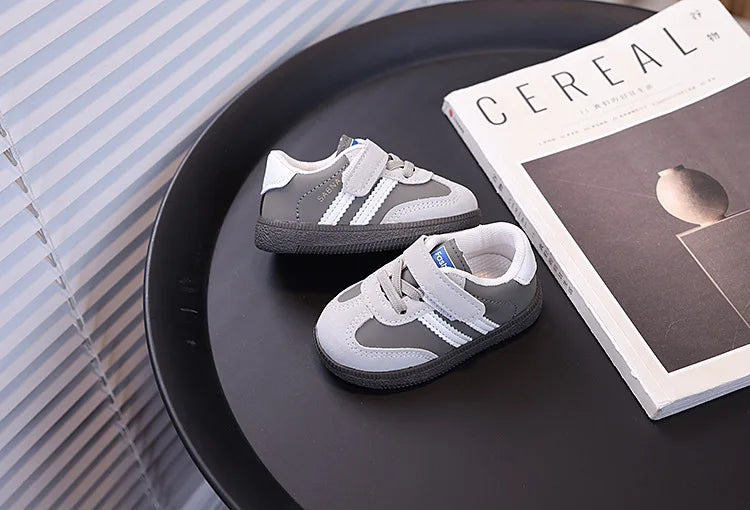 New Girl Child Sport Shoe Classic Spring Autumn Toddlers Boys Walking Shoes Versatile Fashion Kids Causal Sneakers Korean Style.