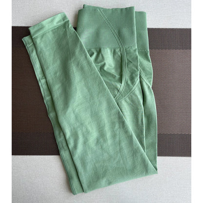 TKITK Seamless Tight Pants Gym Leggings Womens Workout Yoga Pants Soft High Waist Outfits Fitness Sports Wear