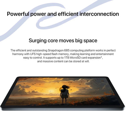 Global ROM Lenovo XiaoXin Pad 2024 Tablet+Case 8GB 128GB Pad Qualcomm Snapdragon 685 Octa Core 11" WIFI 8MP 7040mAh 20W Charger.
